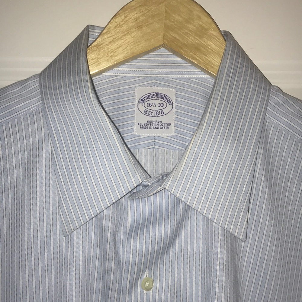 Brooks Brothers striped dress shirt